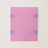 Festes schlichtes Rosa Puzzle (Vertikal)