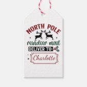 Festes Überraschungszeichen Geschenkanhänger (Vorderseite)