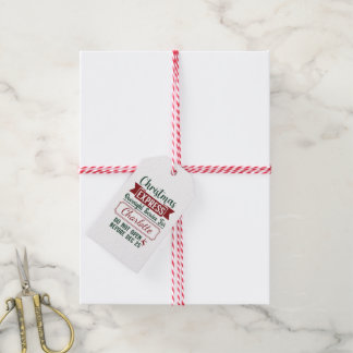 Festes Überraschungszeichen Geschenkanhänger