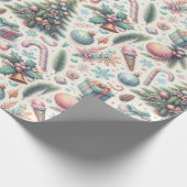 Festes Urlaubspapier Geschenkpapier (Ecke)