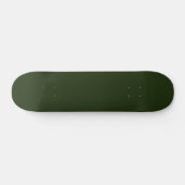 Festes Waldgrün Skateboard (Horizontal)