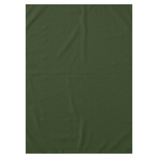 Festes Waldgrün Tischdecke (Vorderseite)