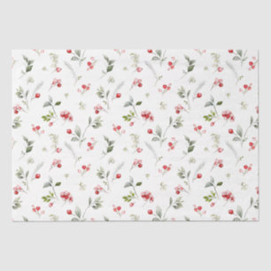 Festes Winter Berry Tissue Paper Seidenpapier