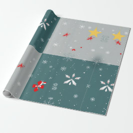 Festes Winter Wonderland Wrapping Paper Geschenkpapier