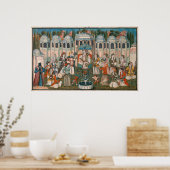 Festessen für die Valide Sultana Poster (Küche)