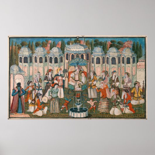 Festessen für die Valide Sultana Poster (Vorne)