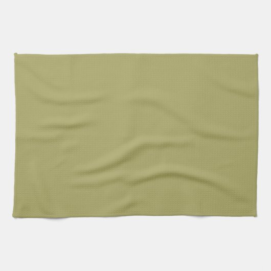 Festfarbe Khaki Geschirrtuch (Horizontal)