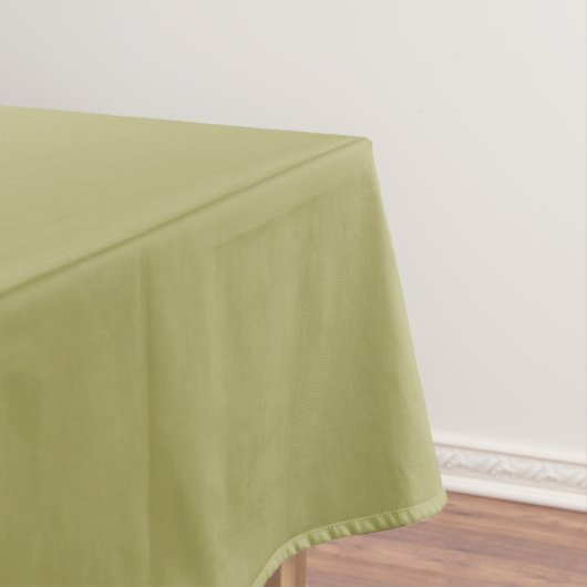 Festfarbe Khaki Tischdecke (Beispiel)