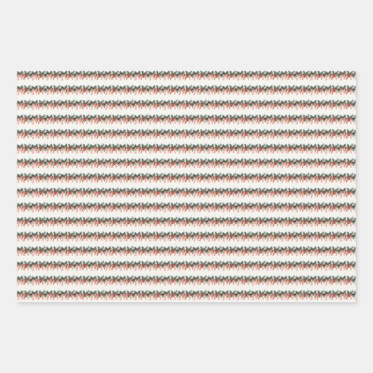 Festgarten Aquarellbänder Geschenk Geschenkpapier Set (Vorderseite 2)