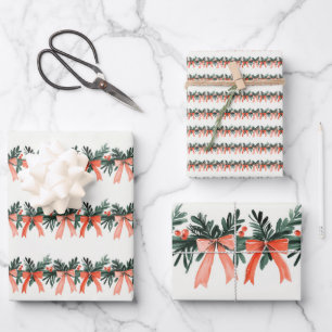 Festgarten Aquarellbänder Geschenk Geschenkpapier Set