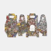 Festgehaltenes Glas Christening Taufe Gefallen Geschenkschachtel (Ungefaltet)