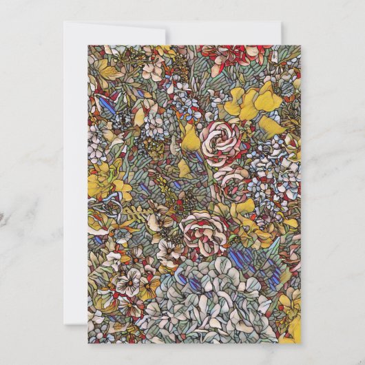 Festgehaltenes Glas griechisch-orthodoxe Christeni Dankeskarte (Rückseite)