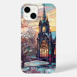 Festgehaltenes Glas Kirche iPhone 14 Selten Fall Case-Mate iPhone 14 Hülle