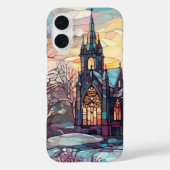 Festgehaltenes Glas Kirche iPhone 16 Fall Case-Mate iPhone Hülle (Rückseite)