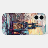Festgehaltenes Glas Kirche iPhone 16 Fall Case-Mate iPhone Hülle (Rückseite (Horizontal))