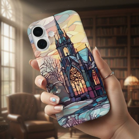 Festgehaltenes Glas Kirche iPhone 16 Fall Case-Mate iPhone Hülle