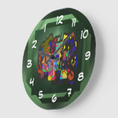 Festgehaltenes Glas - Zurück zur Uhr (Winkel)