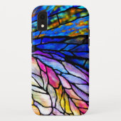 Festgehaltenes Glasfenster iPhone XR Fall Case-Mate iPhone Hülle (Rückseite)