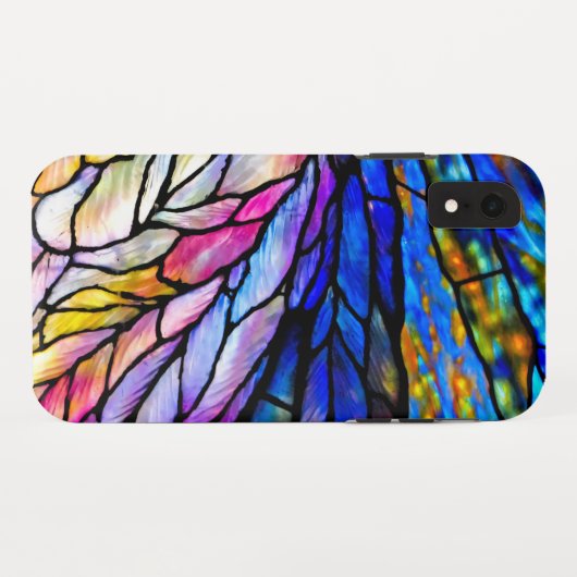 Festgehaltenes Glasfenster iPhone XR Fall Case-Mate iPhone Hülle (Rückseite (Horizontal))