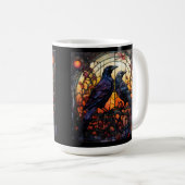 Festgelegte Glass Ravens Kaffeetasse (VorderseiteRechts)