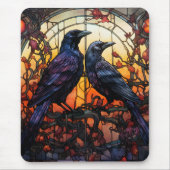 Festgelegte Glass Ravens Mousepad (Vorne)