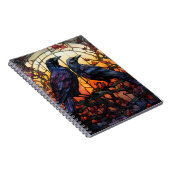 Festgelegte Glass Ravens Notizblock (Rechte Seite)