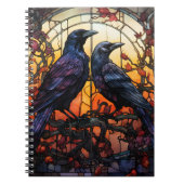 Festgelegte Glass Ravens Notizblock (Vorderseite)
