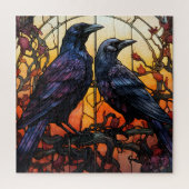 Festgelegte Glass Ravens Puzzle (Vertikal)