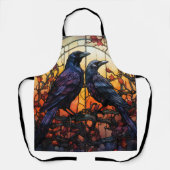 Festgelegte Glass Ravens Schürze (Vorderseite)