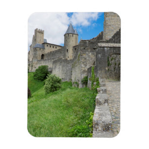 Festgelegte Mauer von Carcassonne Magnet