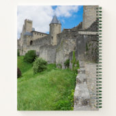 Festgelegte Mauer von Carcassonne Notizblock (Rückseite)
