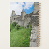 Festgelegte Mauer von Carcassonne Planer (Rückseite)