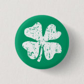 Festgelegte Tasten des Kleeblatts St Patricks Day Button (Vorderseite)