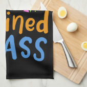 Festgelegter Glaskünstler Geschirrtuch (Viertel Falte)