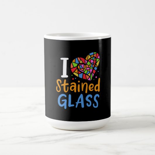 Festgelegter Glaskünstler Kaffeetasse (Mittel)