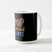 Festgelegter Glaskünstler Kaffeetasse (VorderseiteRechts)