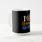 Festgelegter Glaskünstler Kaffeetasse (Vorderseite Links)