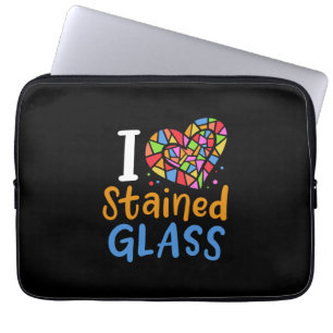 Festgelegter Glaskünstler Laptopschutzhülle