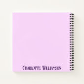 Festgelegter Glass Window Christmas Angel Notizblock (Rückseite)