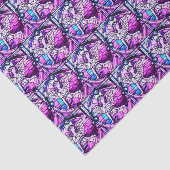 Festgelegter Glass Window Christmas Angel Seidenpapier (Ausschnitt)