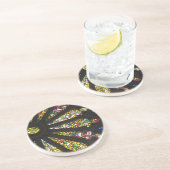 Festgelegtes Glas, Detail 2 Untersetzer (Seite)
