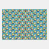 Festgelegtes Glas Heilige Masse Host und Chalice R Geschenkpapier Set (Vorderseite)