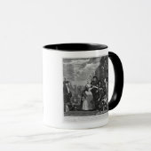 Festgenommen für Schulden Tasse (VorderseiteRechts)