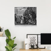 Festgenommen wegen Schulden Poster (Heimbüro)