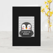 Festgenommener Pinguin-Dieb Karte (Gelbe Blume)