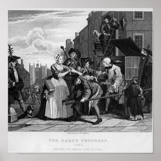 Festgestellt für Schulden, Platte V Poster (Vorne)