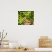 Festgestelltes Baby-Chipmunk-Poster Poster (Küche)