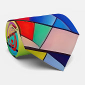 Festgestelltes Glas vermischt Krawatte (Gerollt)