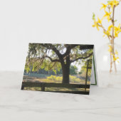 "Festgewurzelt" Psalms Scripture Gruß Karte (Gelbe Blume)