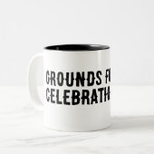 Festgründe Zweifarbige Tasse (Vorderseite Links)